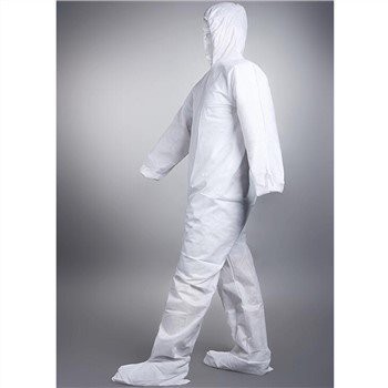 Combinaison jetable résistante aux produits chimiques SMS